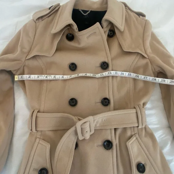Banana Republic Tan Wool/Cashmere Coat - Picture 10 of 16
